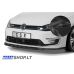 E Golf 7 priekinio bamperio pažeminimas